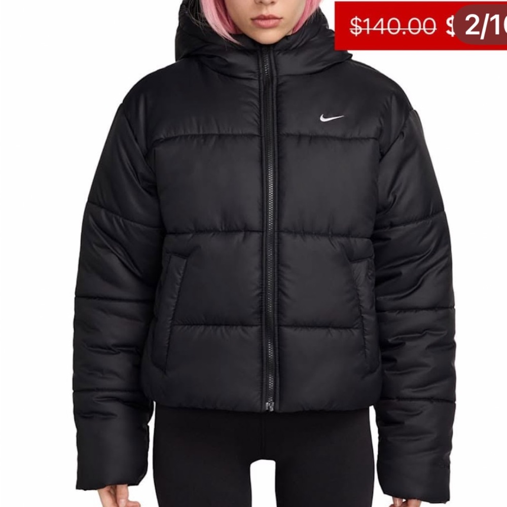 Nike Black Puffer Jacket
